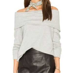 Joie Light PINK Off-Shoulder Sweater